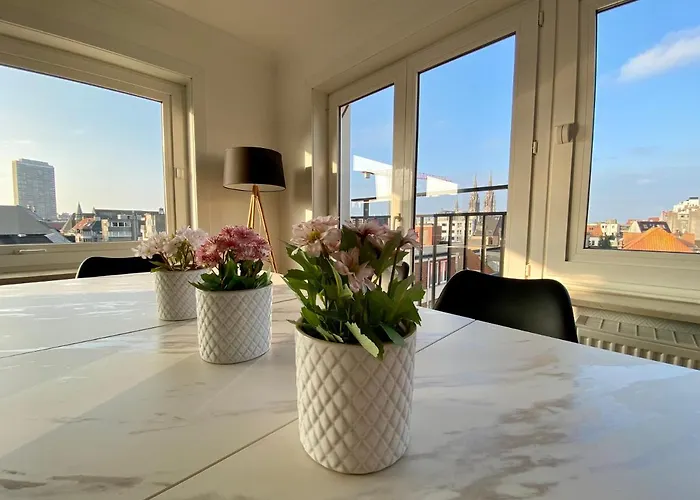 Luxury 3 Bedroom On The Floor With Panoramic View Appartement *